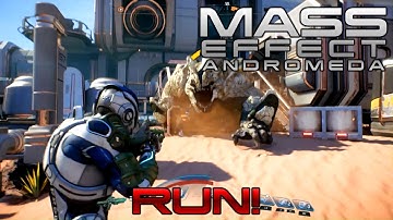 Mass Effect Andromeda - RUN! Fighting a Fiend