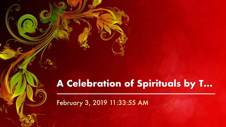 A Celebration of Spirituals by The First United Me...