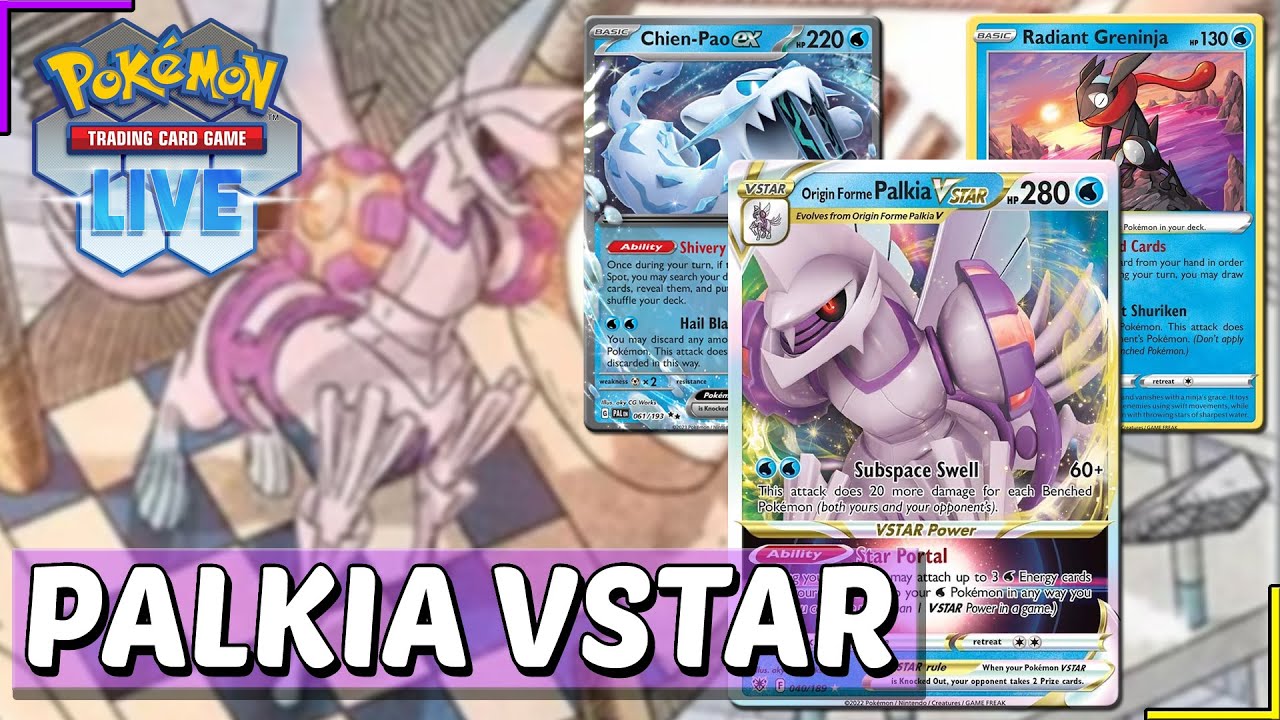 Palkia V-STAR, Melhor DECK para o Mundial?! - Pokémon TCG Online - TIUSAM 