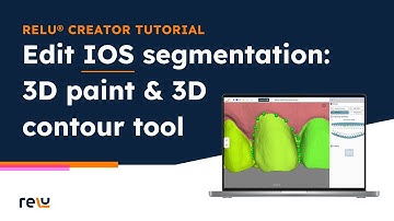 13 - Edit IOS segmentation with 3D Contour Tool and 3D Paint Brush | Relu® Creator