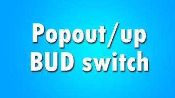 Popout BUD switches | Redstone with Fenno
