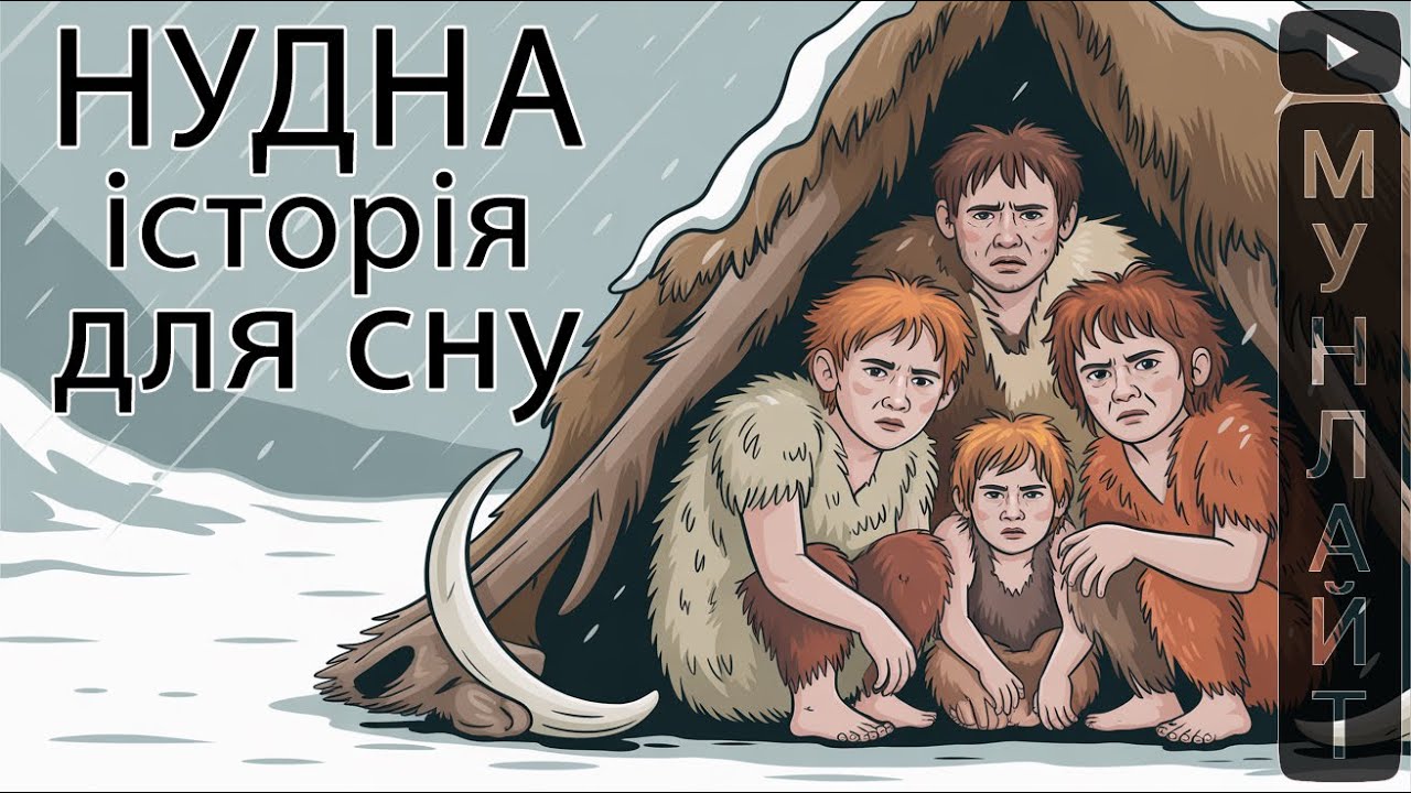 Історія на ніч - Як люди вижили під час льодовикового періоду?