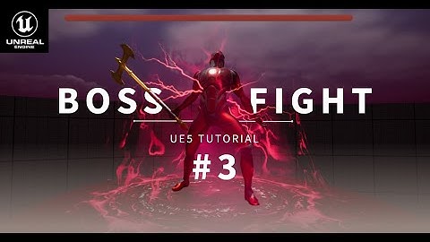 Smart Enemy AI |  (Part 22: Boss Fight Final) | Tutorial Unreal Engine 5 (UE5)