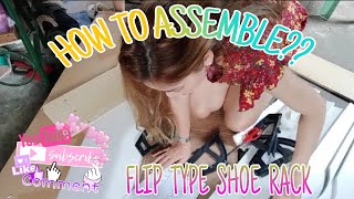 HOW TO ASSEMBLE | DIY |  FLIP TYPE SHOE RACK CABINET| VLOG 32