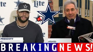 URGENT! CONFIRM NOW! WILL NOT RENEW! DAK PRESCOTT LEAVES DALLAS! DALLAS COWBOYS NEWS!