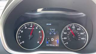 2020 Mitsubishi Eclipse Cross 1.5l Zero to 60 MPH Acceleration
