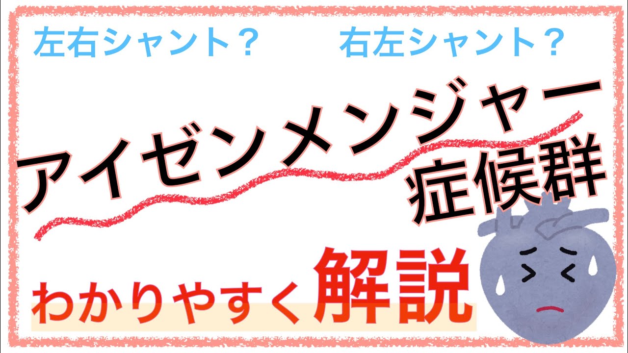 教科書をわかりやすく アイゼンメンジャー症候群とは Youtube