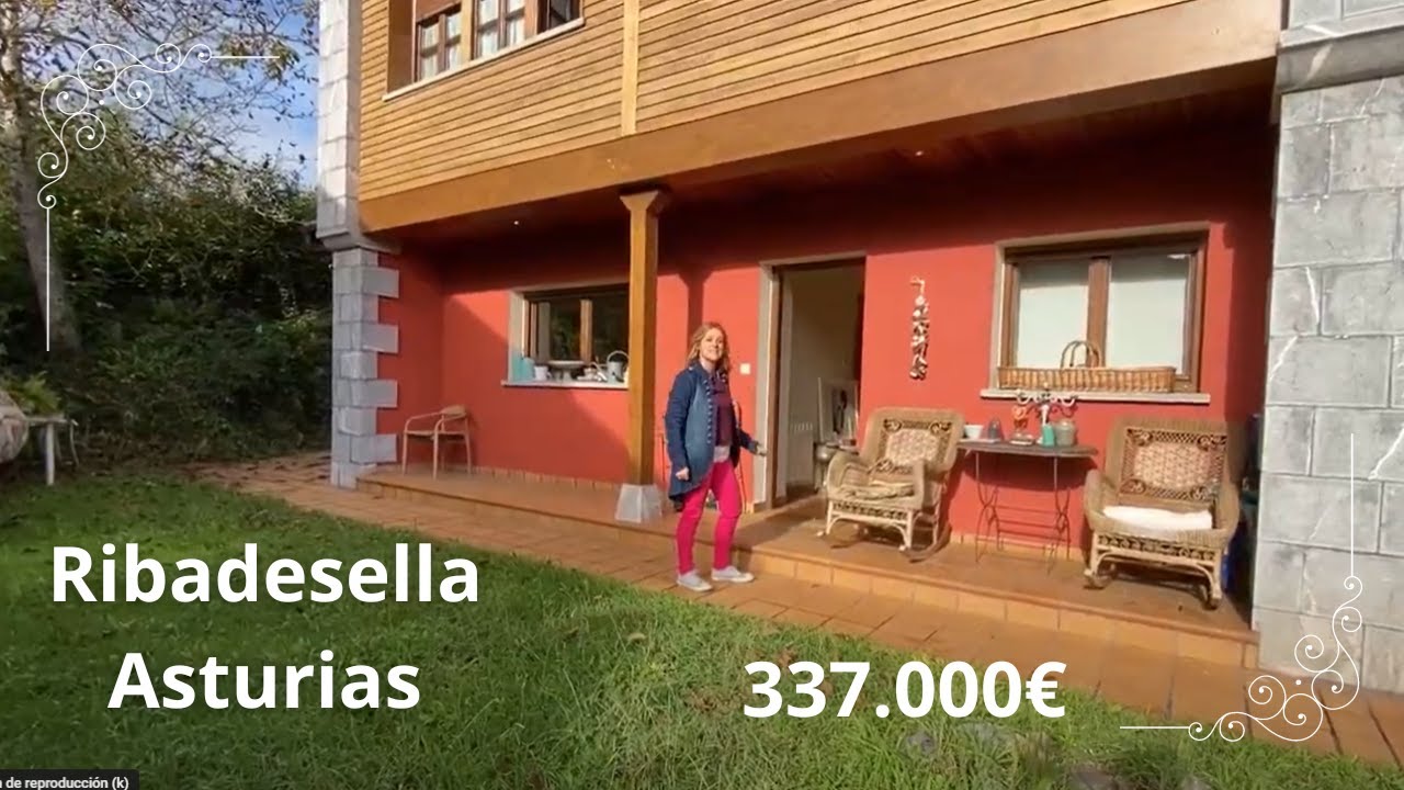 CASA EN VENTA EN RIBADESELLA, ASTURIAS, CON TERRENO Y GARAJE *337.000€* #casa #asturias