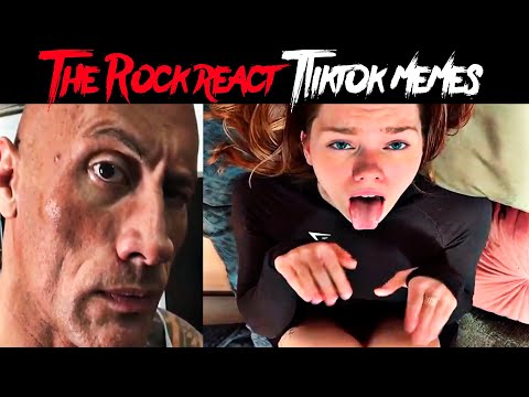 The Rock reacts Tiktok Memes