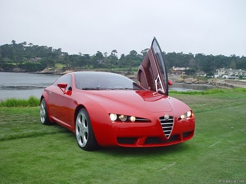 alfa-romeo-brera-concept-(2002)-v8-400-hp-rare-footage-compilation-and-sound