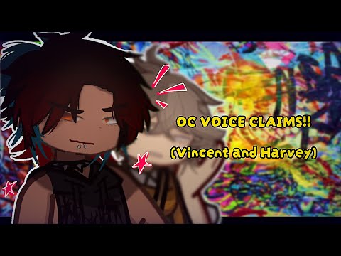 OC VOICE CLAIMS!! (Vincent and Harvey 🌱⛓️)