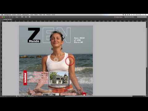 Miniatura: 07 Maquetar portada en Indesign (Duplicar cajas y panel ceñir texto)
