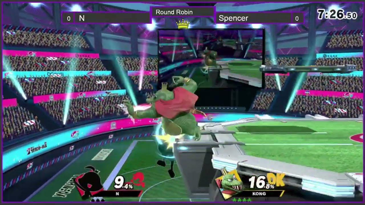 Kings Krossing HDR: N (Mr. Game & Watch) vs Spencer (King K Rool) Round Robin 1-28-2026