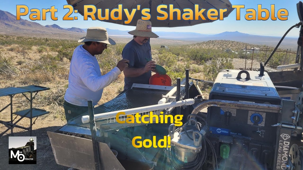 Part 2: Rudy's Shaker Table Catching Gold