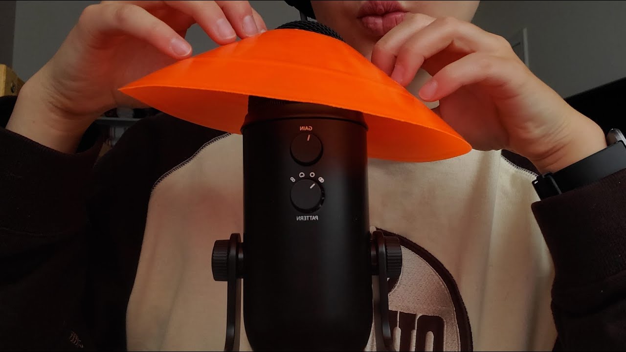 ASMR experimenting with new triggers