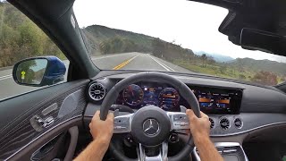 2021 Mercedes-AMG GT 43 4-Door Coupe POV Canyon Drive (3D Audio)(ASMR)