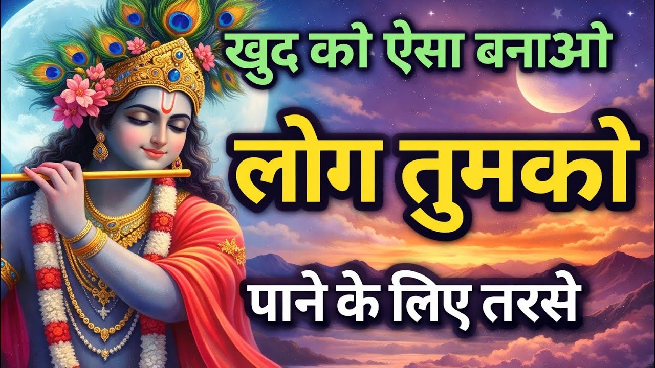 खुद को ऐसा बनाओ कि लोग तुम्हें पाने के लिए तरसे |भगवत गीता की 30 सबसे | भगवत गीता ज्ञान |भगवत गीता |