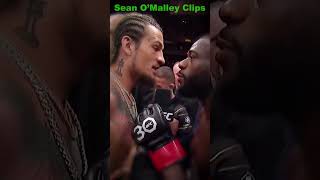 Sean OMalley Confronts Aljamain Sterling in the Octagon at UFC 288