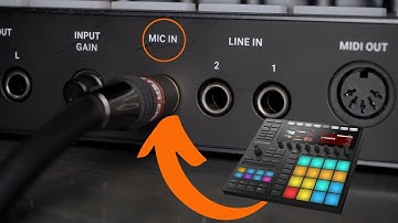 EASY way to connect Your mic with MASCHINE MK3 & PLUS