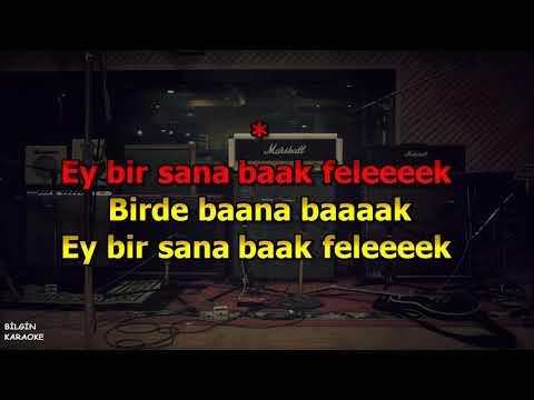 Azer Bülbül - Felek (Karaoke) Orjinal Stüdyo
