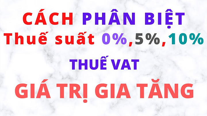 Thuế vat 10 là gì