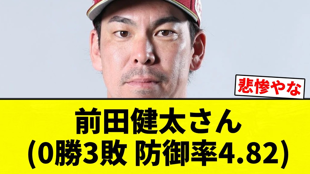 Seriously? Lol] Kenta Maeda (0-3, 4.82 ERA) [Pro Baseball Reaction