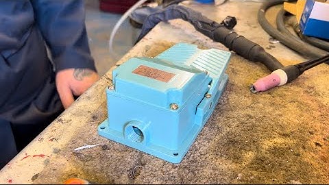 Tig welder foot pedal upgrade