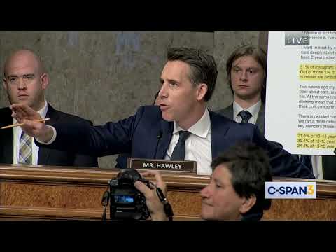 Sen. Josh Hawley Forces Mark Zuckerberg to Apologize