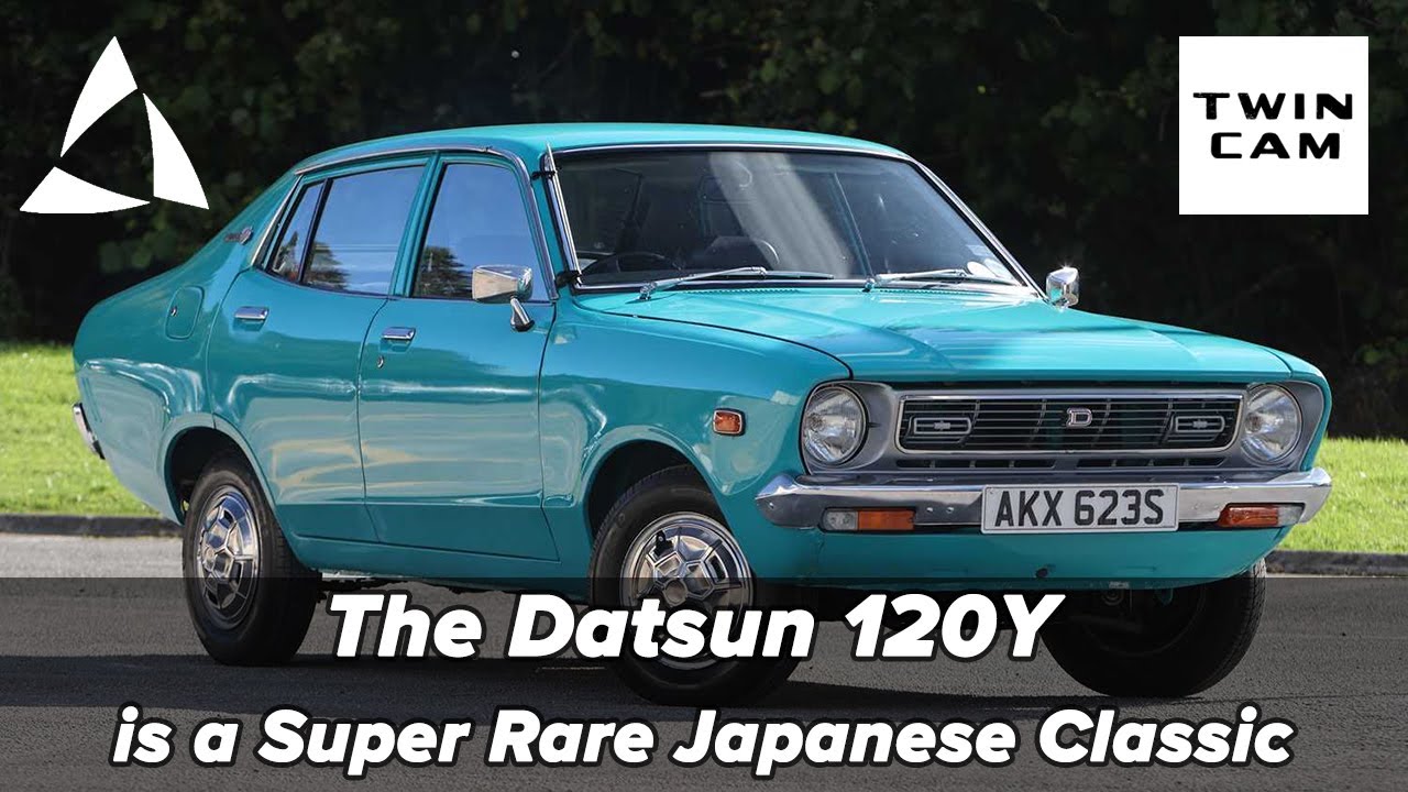 The Datsun 120Y is a Super Rare Japanese Classic