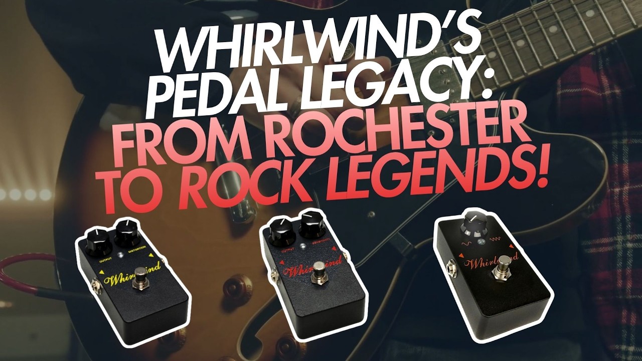 Whirlwind Pedals: Classic Tone, Simple Design | Full Compass