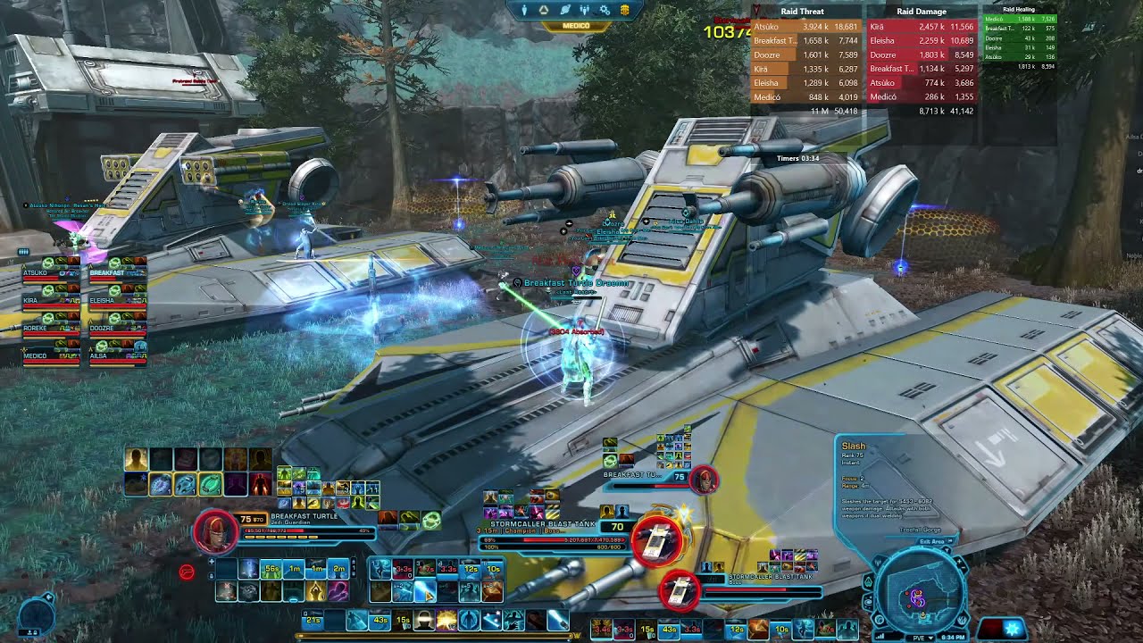 EC tanks clear Master Mode - SWTOR