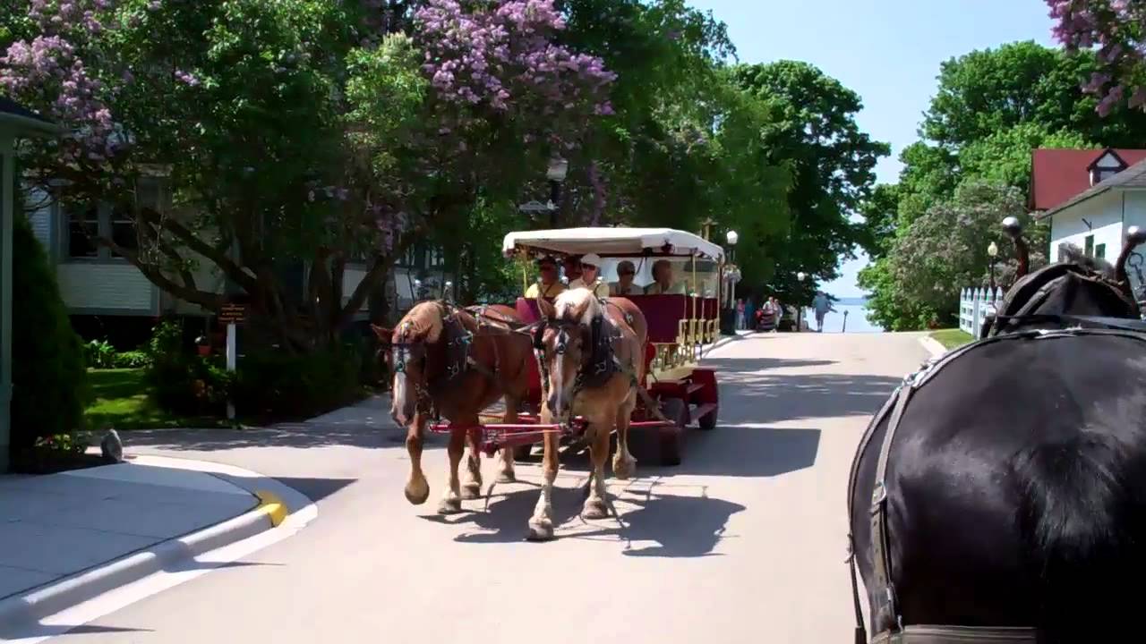 Mackinac Island Carriage Tours Part I YouTube