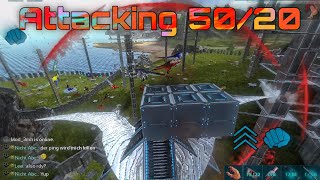 [Ark Mobile PvP]  Attacking 50/20 and PvP