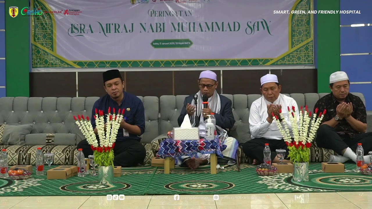 PERINGATAN ISRA MI'RAJ NABI MUHAMMAD SAW BERSAMA KH. SYAMSUNI AHMAD