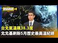 台北氣溫飆38.3度 北北基刷新5月歷史最高溫紀錄|新聞原味|華視新聞 20260528 @CtsTw
