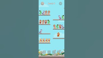 Animal Sort Puzzle _ Pet Sort Level 6