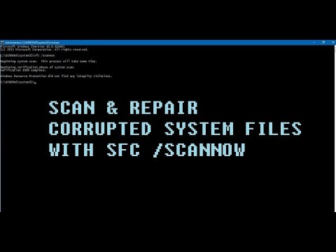 sfc/scannow Как восстановить отсутствующие, поврежденные системные файлы? Настройка в Windows 10 - 7