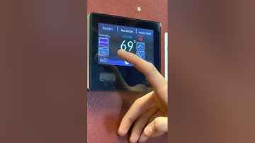 Basic walk through on the Carrier Infinity Control.