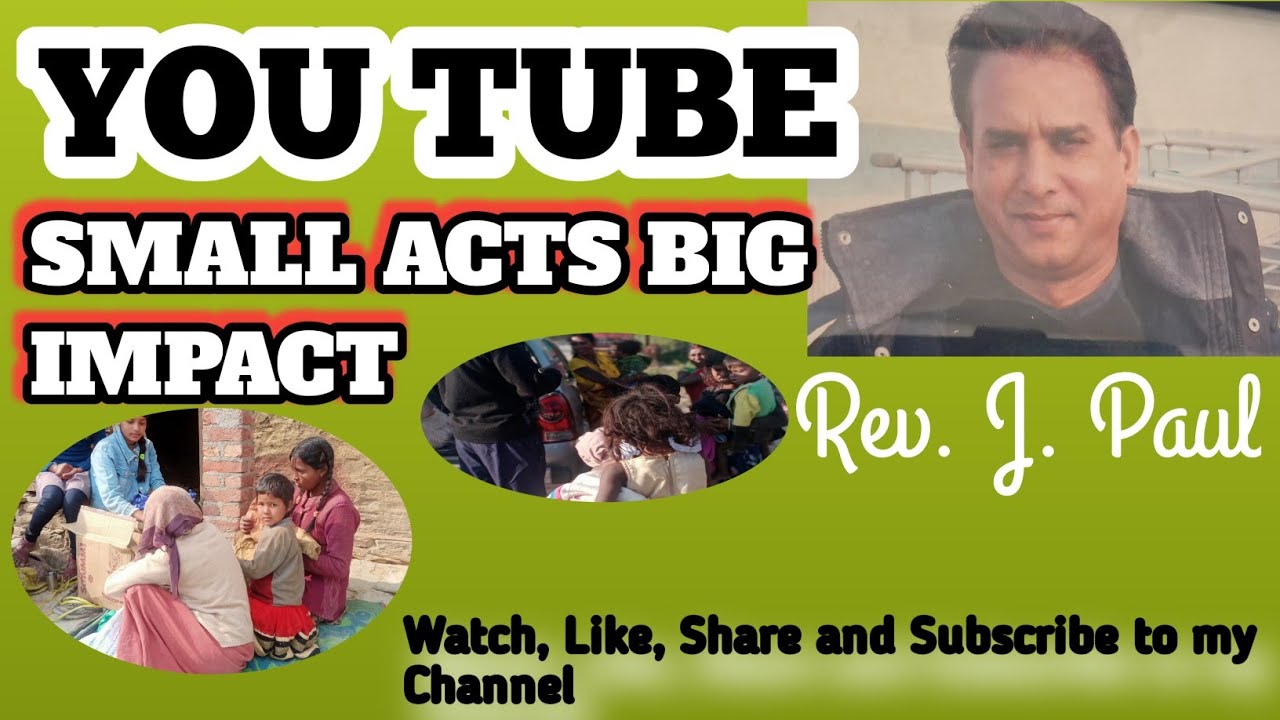 Small Acts Big impact 🌻How Tiny Kindness Can Change Someone’s Life. 