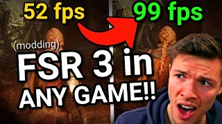 Modding FSR 3 in Any Game!  Everything You Need to Know! 6 Games TESTED! (replaces DLSS 3)