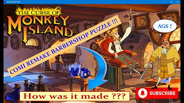 Remaking Curse of Monkey Island in Adventure Game Studio: ReCOMI Barbershop Puzzle (Vol.1)