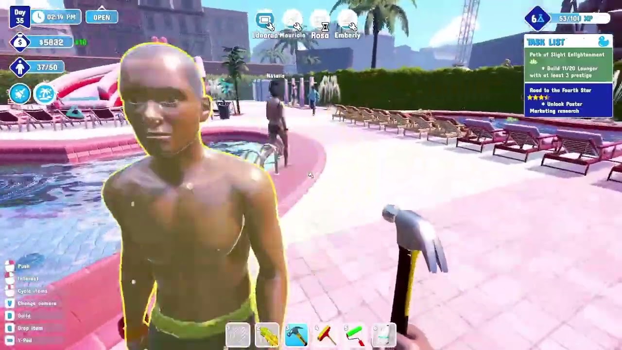 Let's Play Waterpark Simulator Part 38 #waterparksimulator #letsplay #gameplay #gaming