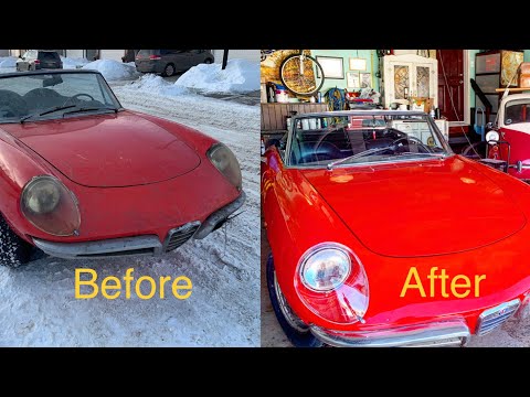 first-drive,-parked-for-35-years-barn-find-alfa-romeo-duetto-spider