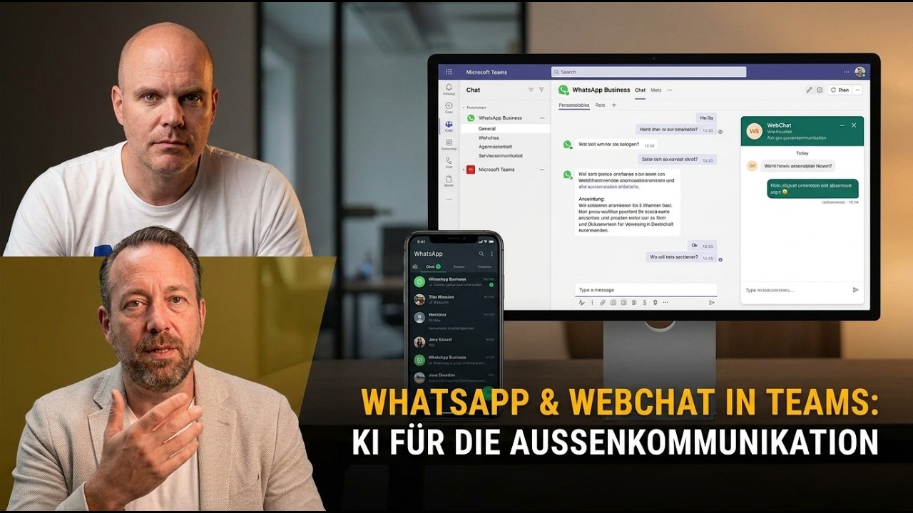 WhatsApp & Webchat in Teams: KI für die Außenkommunikation
