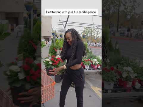 HOW TO SHOP WITH YOUR HUSBAND IN PEACE!