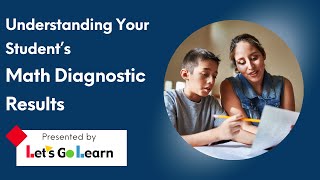 Understanding Your Student’s Math Diagnostic Results