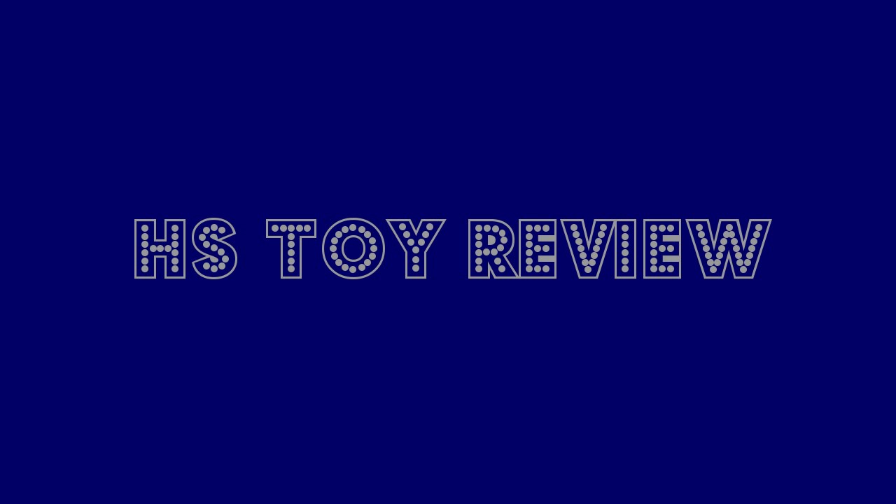 HS toy review YouTube