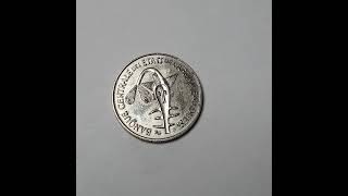 Western African States 1984 50 Francs #coin  #numismatics #worldcoins #coincollecting