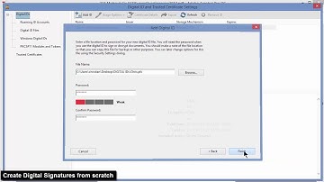 Acrobat Pro DC - Creating Digital Signatures