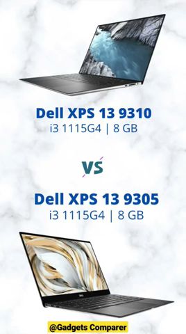 Dell XPS 13 9310 vs Dell Xps 13 9305: Benchmark, CPU, GPU Comparison Which  Is Better To Buy in 2022 - escueladeparteras